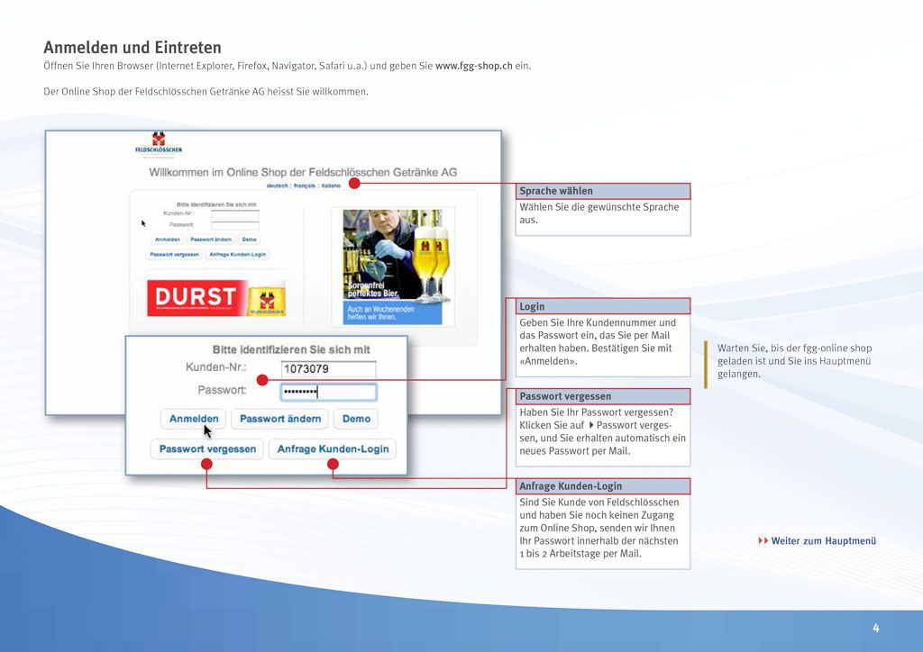  Handbuch Online-Plattform Feldschlössli, 2010 Bild 3