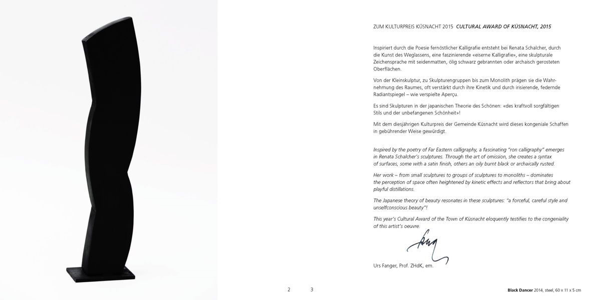 Katalog Renata Schalcher, 2015 Bild 2