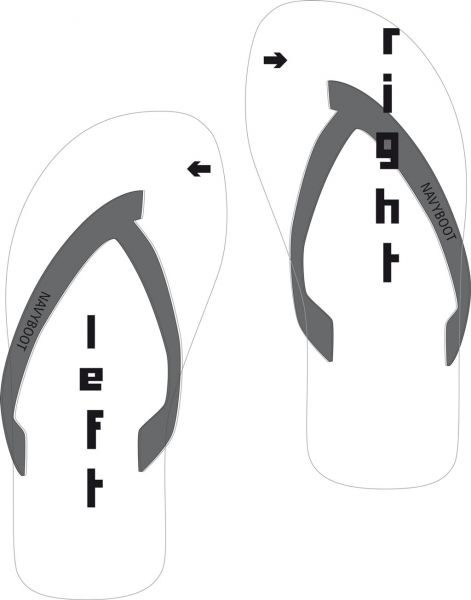 Navyboot Flip Flops, 2003 Bild 3
